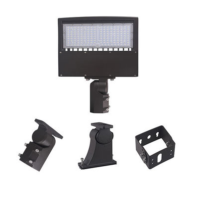 Luci del parcheggio di IP65 150W LED con l'installatore Arm Mount Yoke Mount For Road di slittamento e l'illuminazione all'aperto del campo da pallacanestro