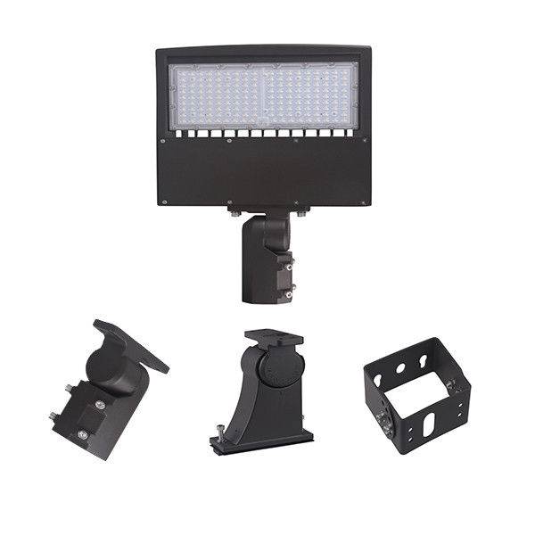Luci del parcheggio di IP65 150W LED con l'installatore Arm Mount Yoke Mount For Road di slittamento e l'illuminazione all'aperto del campo da pallacanestro
