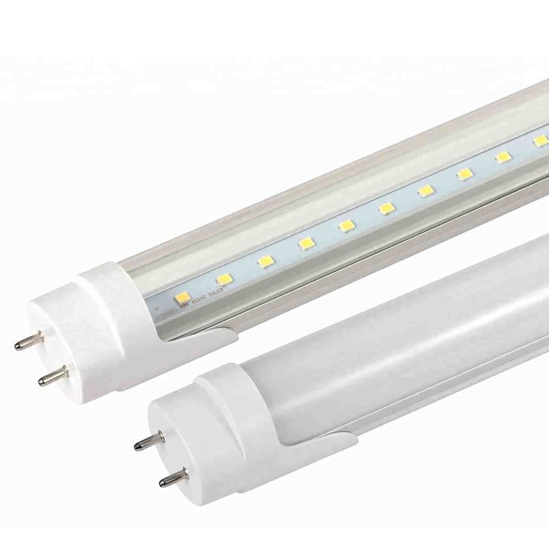 T8 cavo diretto LED Tubelight 4 piedi di 22W 100V 2640LM G13 di potere laterale della base due